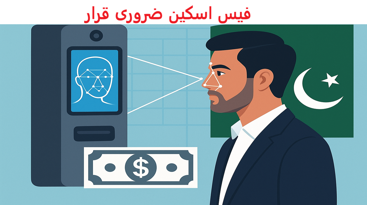 Facial recognition system for currency exchange verification in Pakistan