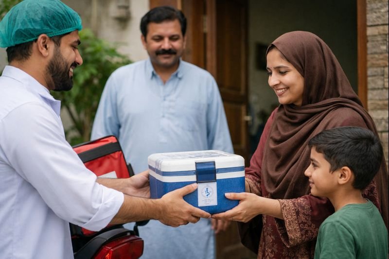 Free insulin delivery program in Punjab Pakistan for children with Type 1 diabetes