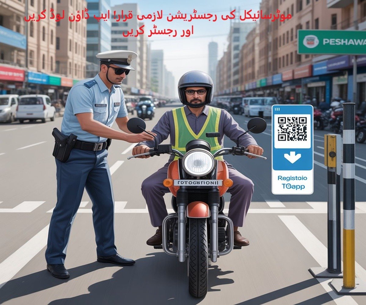 Peshawar Police launching Safe Ride App for motorbike riders