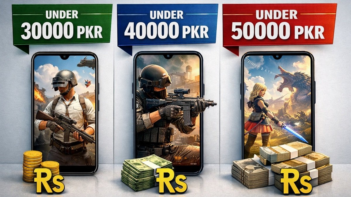 Budget smartphone shopping in Pakistan