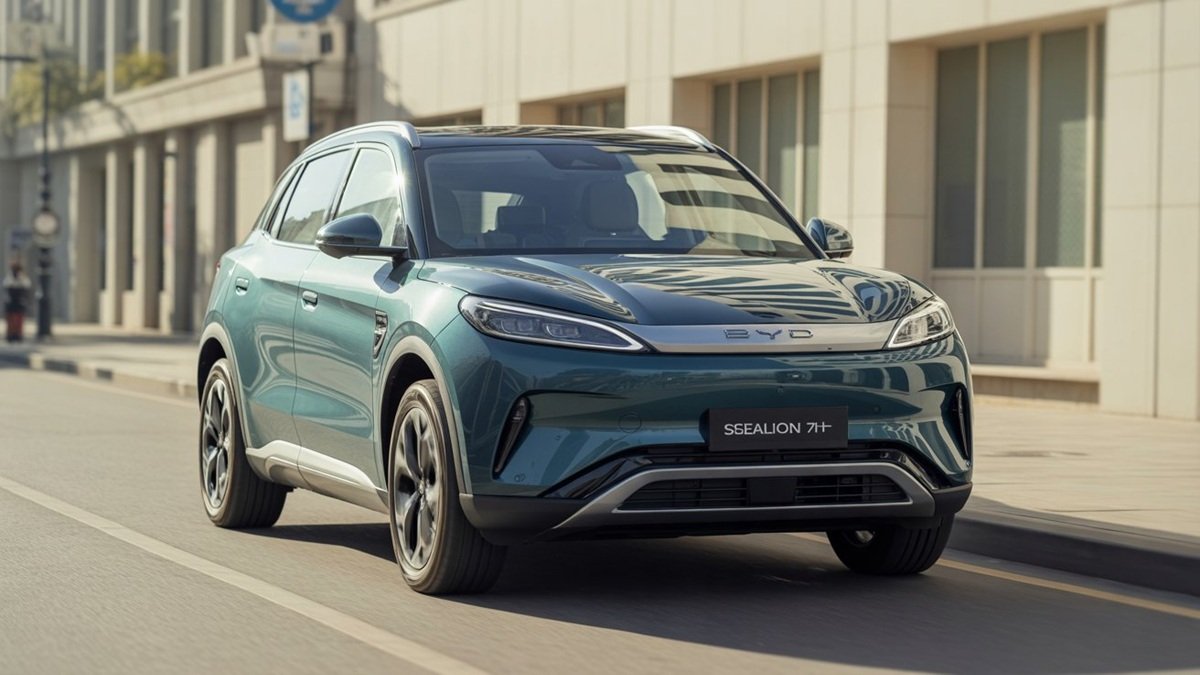 Modern electric SUV design