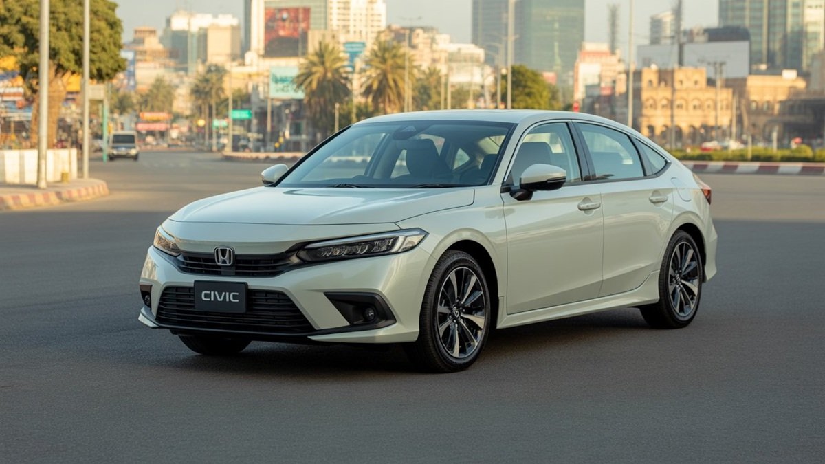 Honda Civic facelift 2026 exterior view highlighting updated design and safety features in Pakistan