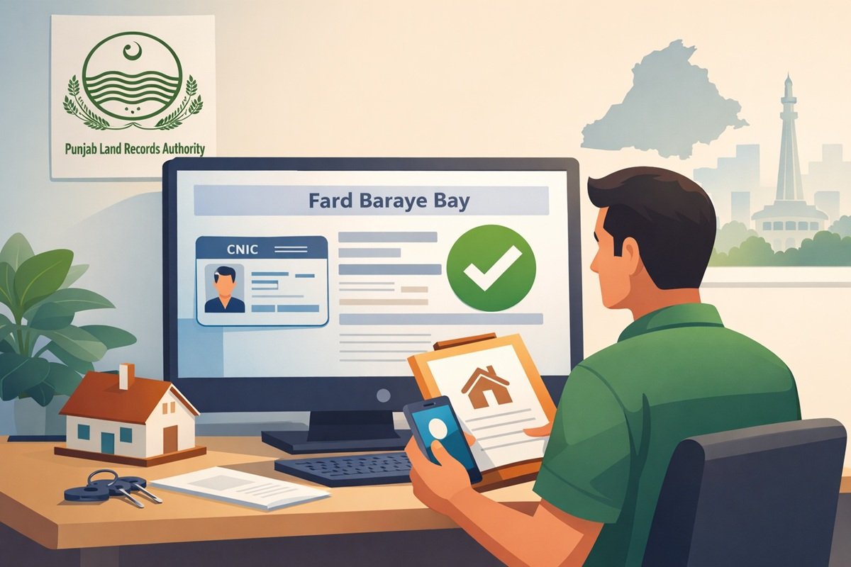 Property verification and CNIC documentation in Pakistan