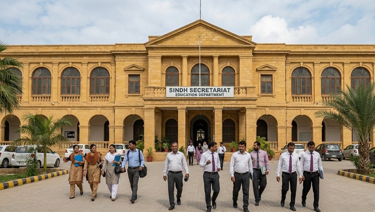 Sindh government education department as 8,049 leadership and teaching jobs are announced for 2026