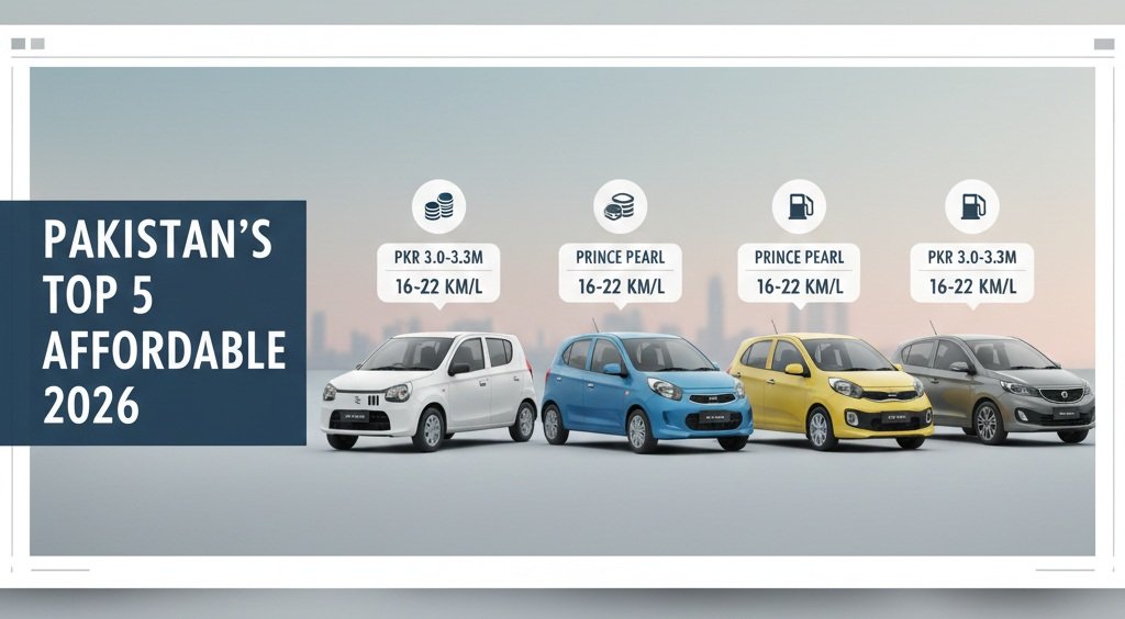 Modern compact car representing budget-friendly vehicle segment