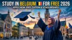 Belgium fully funded scholarships 2026 for Pakistani students with university background and funding highlights