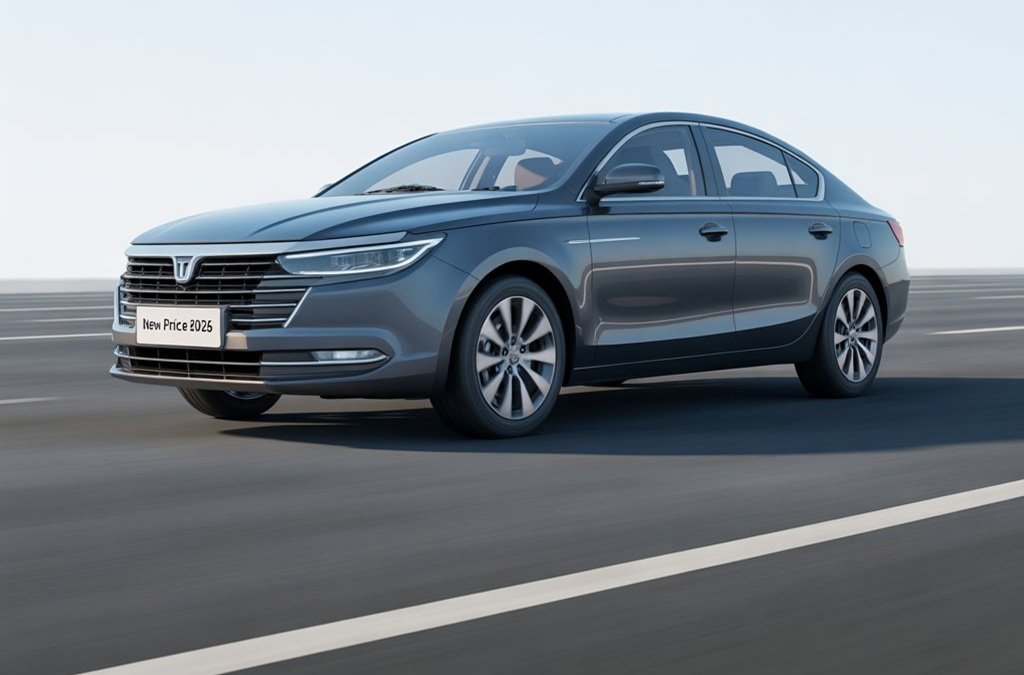 Modern car dealership showroom