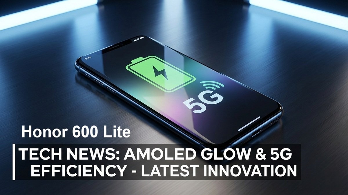 Honor 600 Lite smartphone showing AMOLED display and camera design – expected Pakistan launch, price and specs