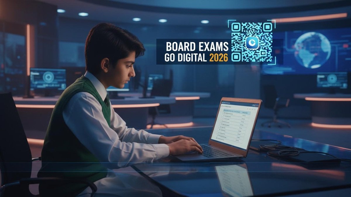 Students preparing for board exams in Pakistan 2026