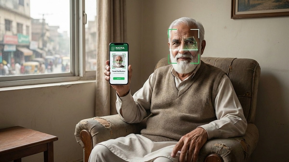 NADRA facial recognition and CNIC verification history feature for Pakistani citizens