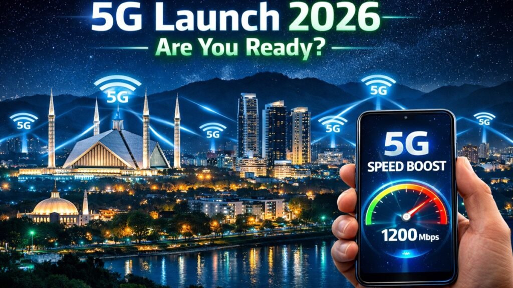 Pakistan 5G auction 2026 timeline with city rollout and 5G mobile list with price