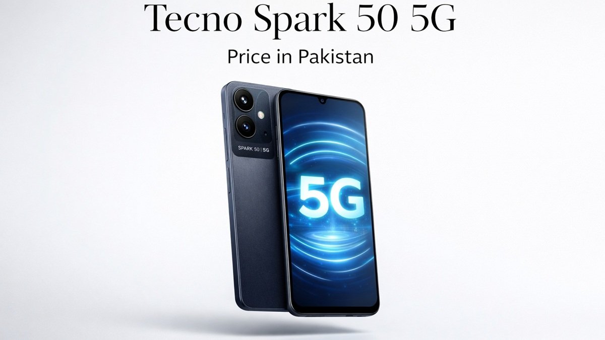 Modern smartphone with 5G connectivity display