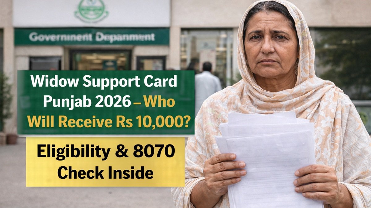Widow Support Card Punjab 2026 registration process and eligibility guide for Bewa Sahara Card applicants