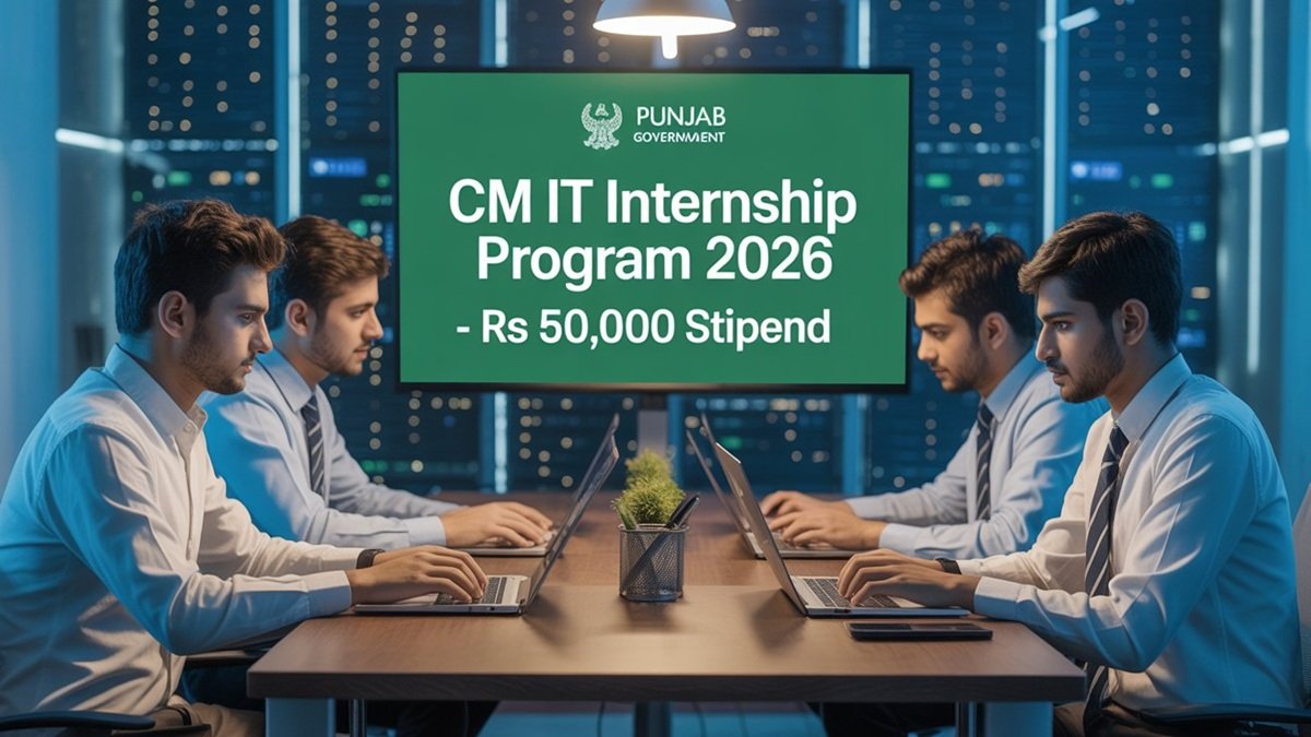 Young professionals attending an IT internship orientation in Pakistan
