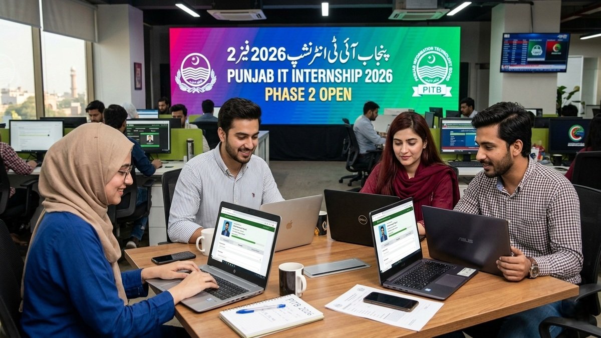 CM Punjab IT Internship Program 2026 Phase 2 announcement with Rs 50,000 stipend for IT graduates in Punjab