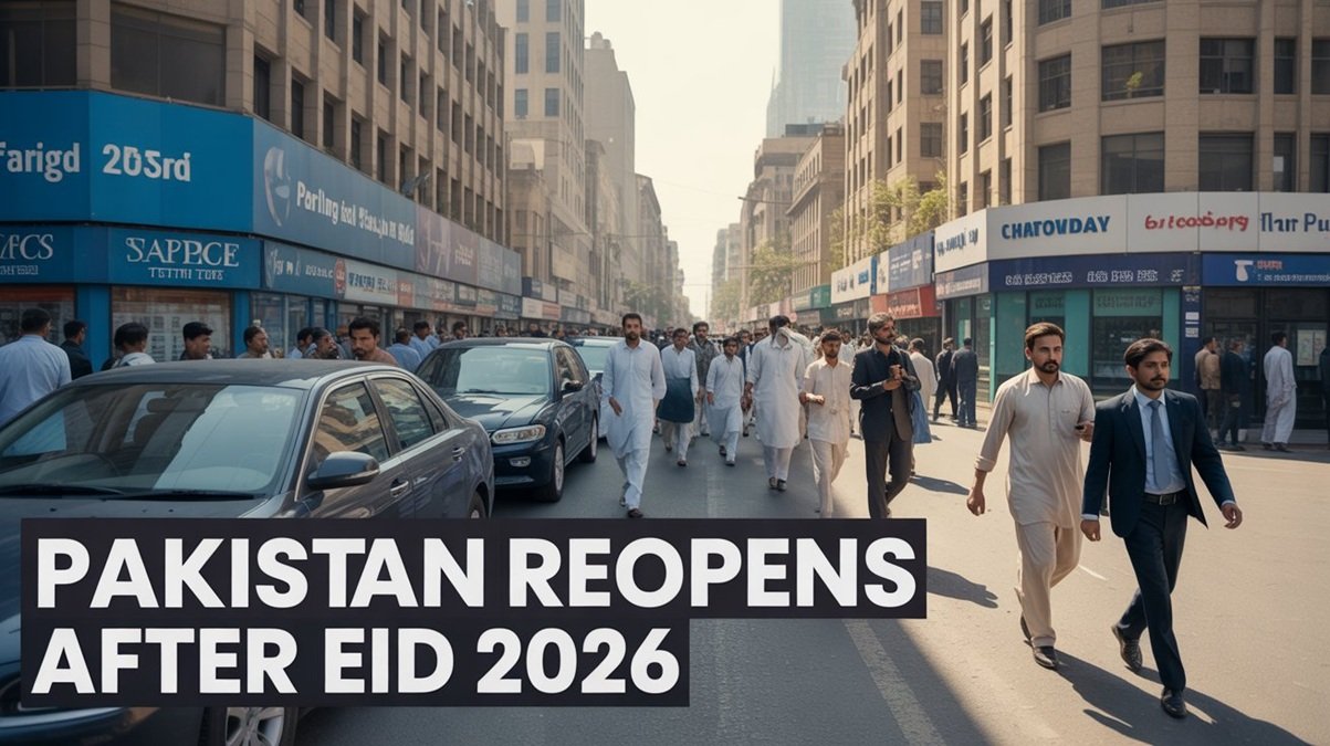 Heavy traffic on Pakistan roads after Eid holidays