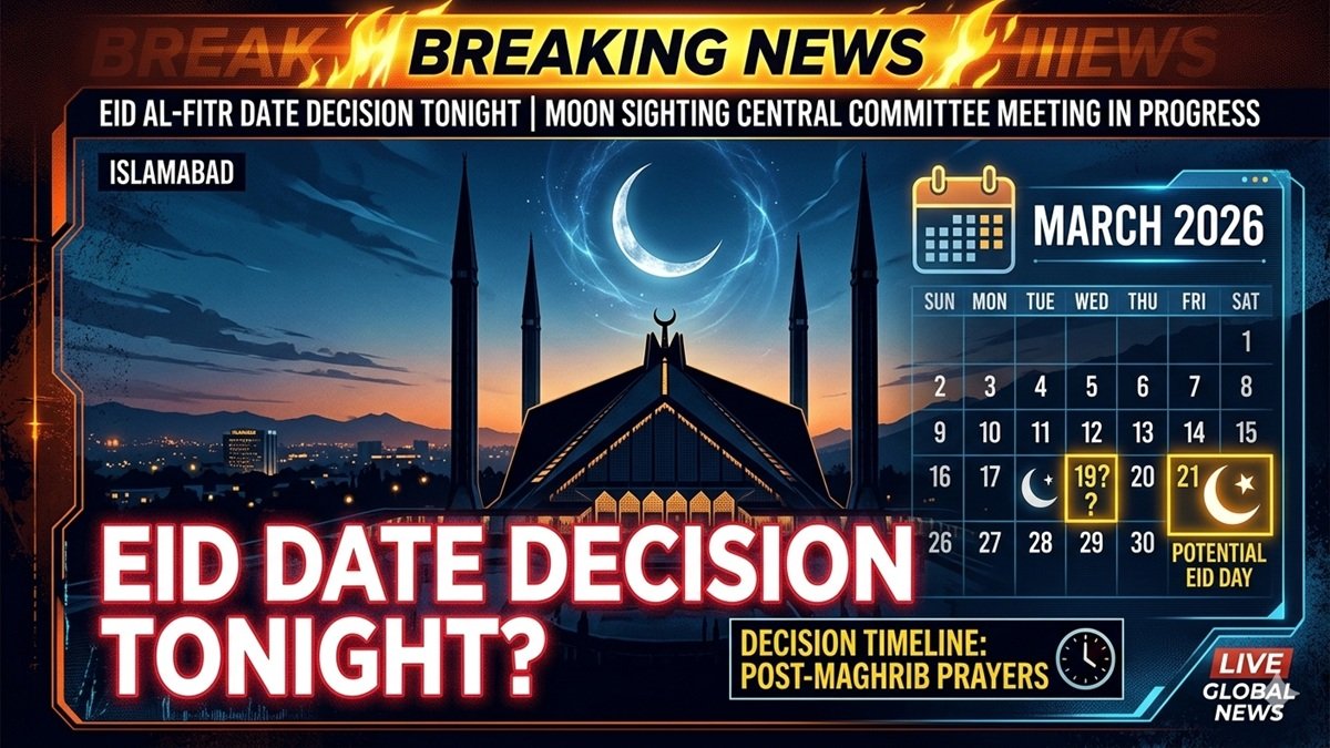 Pakistan Meteorological Department moon sighting prediction night sky crescent