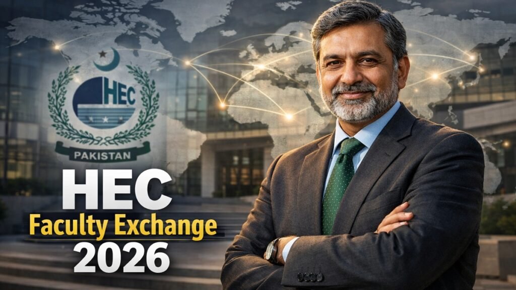 HEC Faculty Exchange Program 2026 official update for Pakistani universities and international collaboration
