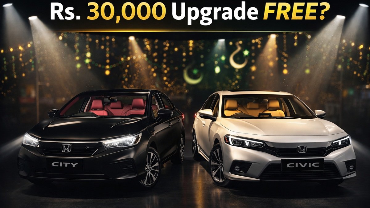 Honda car dealership showroom Pakistan auto market 2026