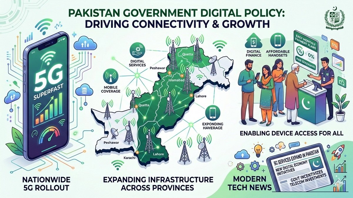 Pakistan 5G smartphone installment scheme allowing users to buy 5G phones through affordable monthly payments after the spectrum auction.