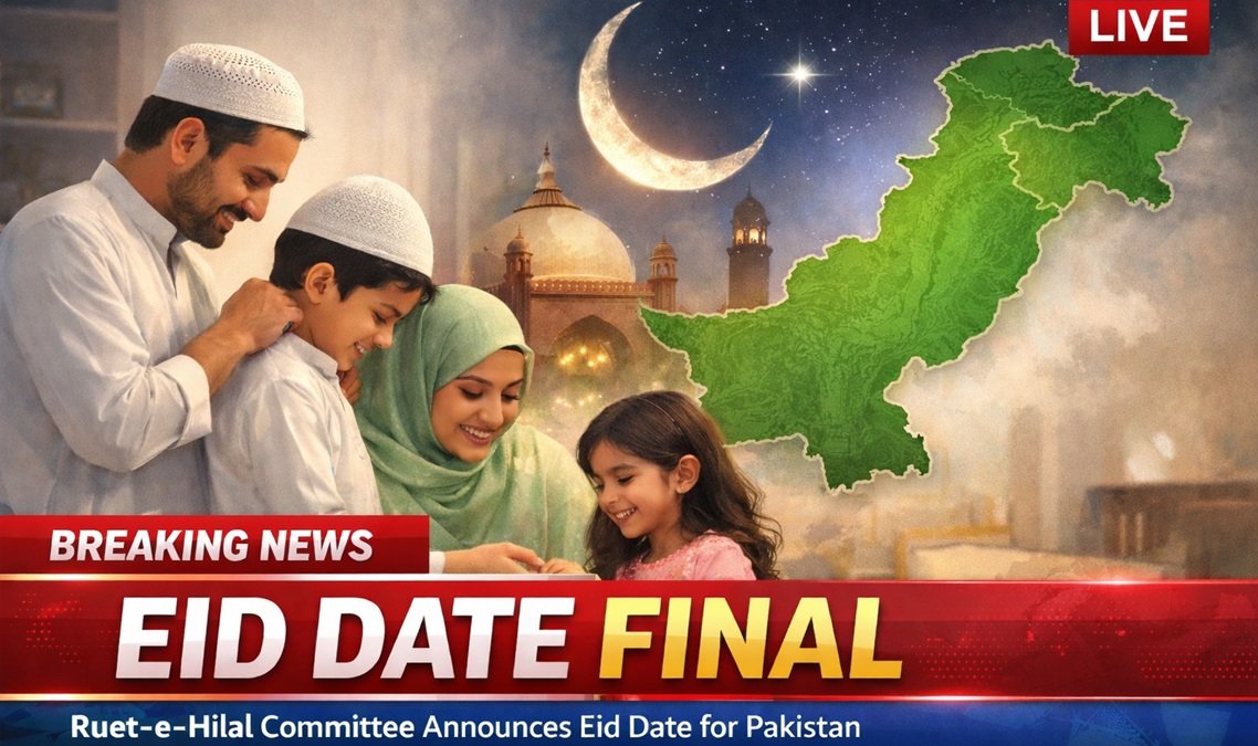 Eid prayer congregation in Pakistan — Eidgah gathering