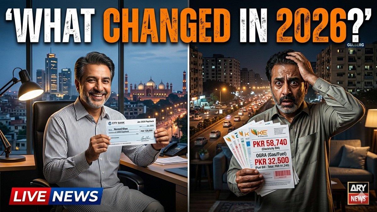 Electricity meter and utility bills in Pakistan