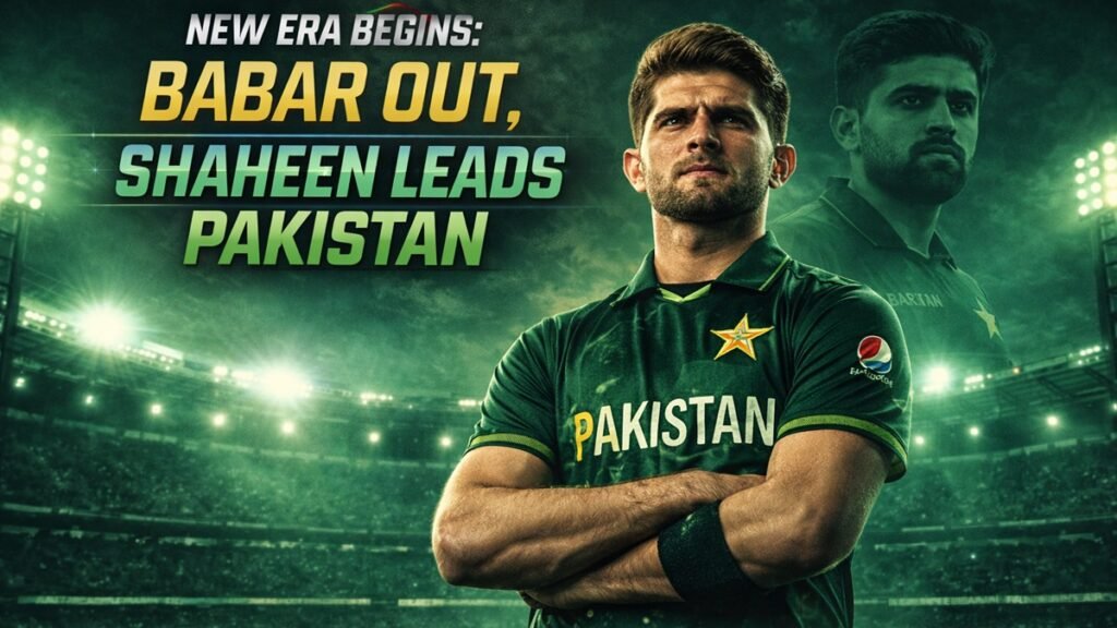 Pakistan ODI squad 2026 for Bangladesh series with Shaheen Afridi leading after Babar Azam exclusion