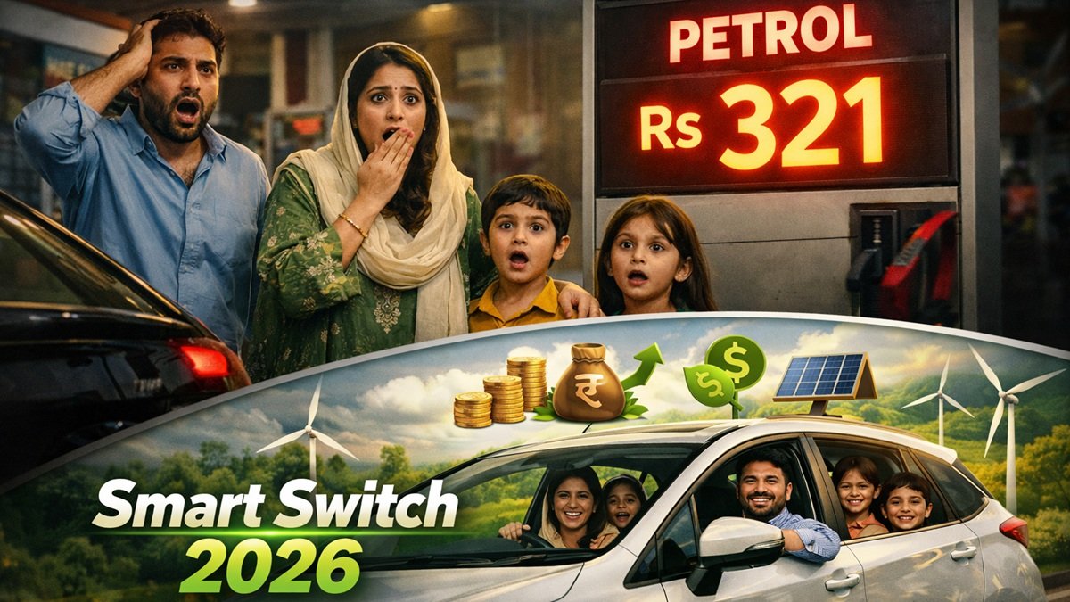 Petrol price 321 Pakistan impact with hybrid cars under 5 million comparison and savings illustration