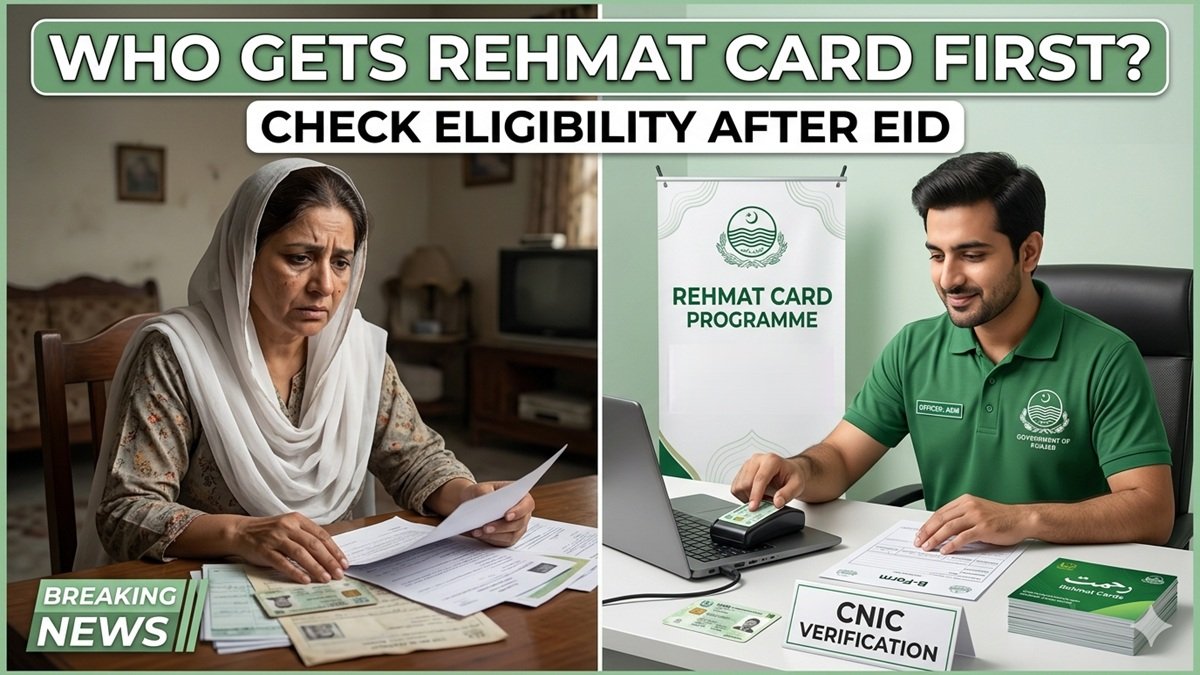 CM Punjab Rehmat Card 2026 registration after Eid for widows and orphans in Punjab with eligibility, documents, and application details
