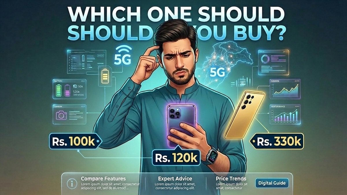 Samsung Galaxy S26 vs A56 vs A36 comparison Pakistan 2026 showing design, camera and price differences