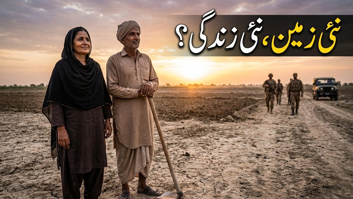 Sindh Katcha land survey 2026 showing riverine areas, police operations and land redistribution plan