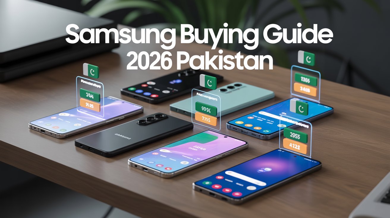 Upcoming Samsung phones in Pakistan 2026 including Galaxy S26, Galaxy A56 and Galaxy A36 comparison with price and features