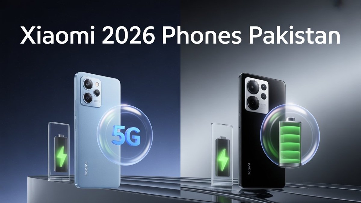 Upcoming Xiaomi phones in Pakistan 2026 including Redmi Note 15 5G and Xiaomi 17 Ultra with camera upgrades and 5G features.