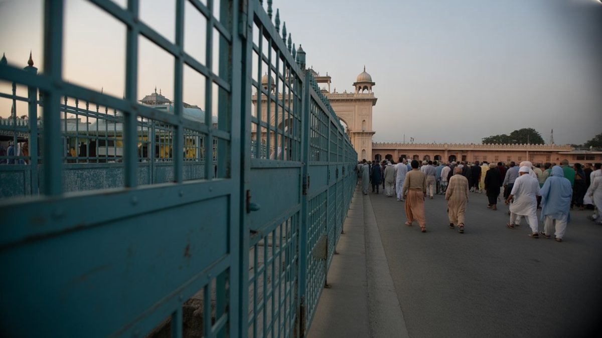Religious heritage tourism site in Pakistan