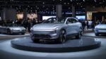 China Auto Show 2026 cars expected to launch in Pakistan including hybrid and electric vehicles display