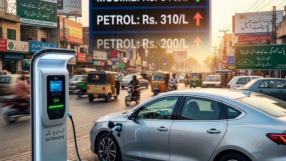 Electric vehicle charging in urban setting