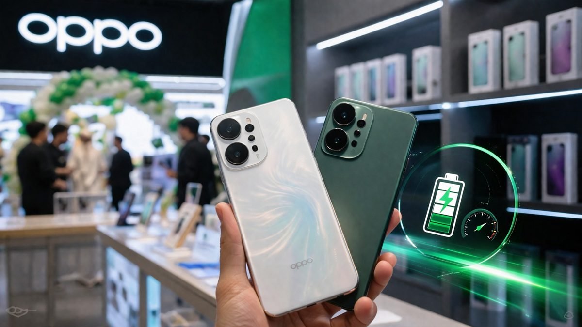 Person using smartphone under umbrella in rain