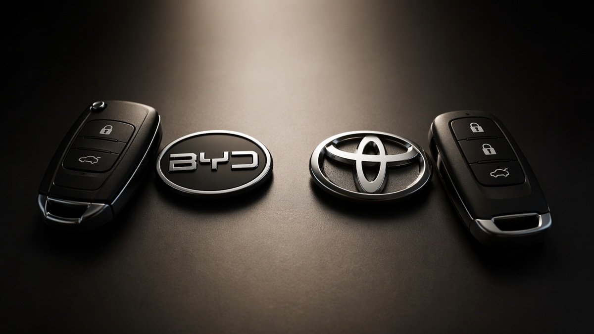 Electric vehicle charging at a modern EV station