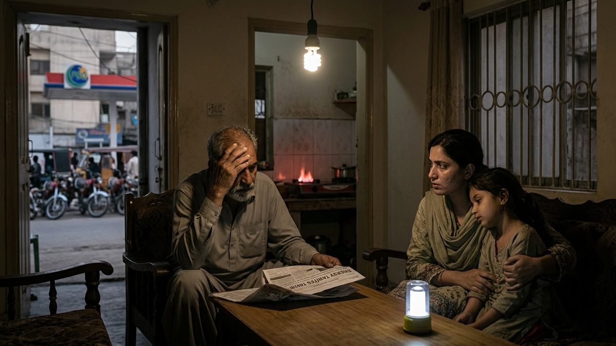 Electricity power lines Pakistan energy grid