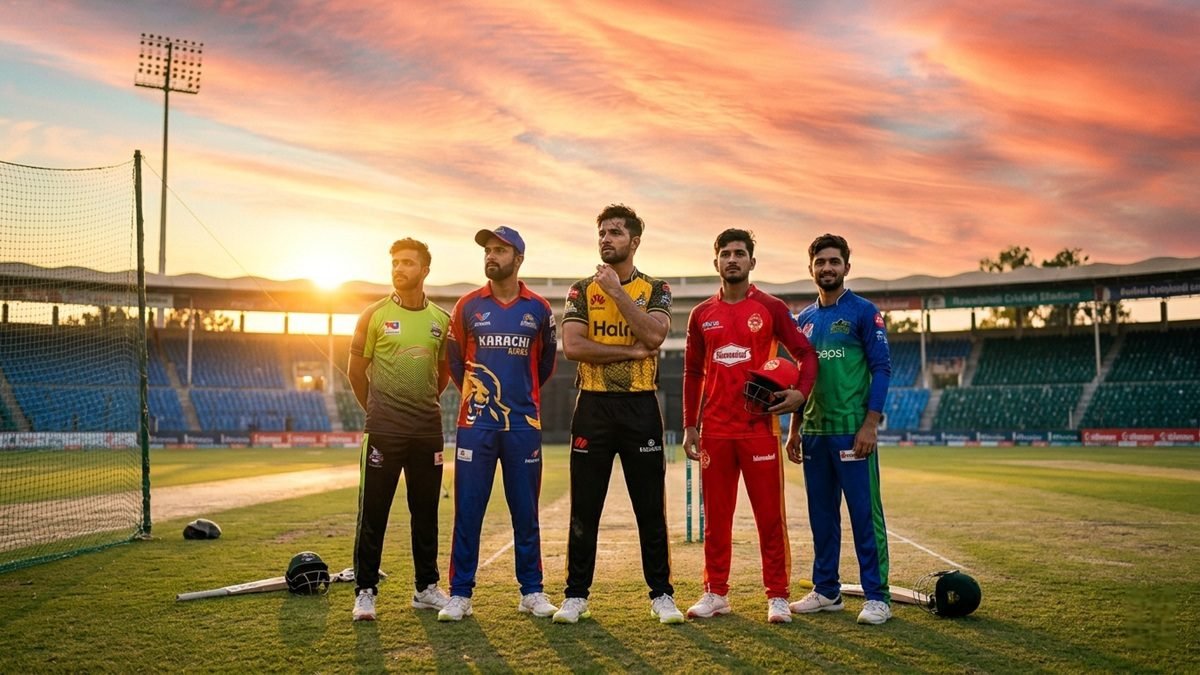 Pakistan’s Next Cricket Stars: 5 Players Set for 2027 Shift Young Pakistani cricketers during a domestic match showing emerging talent for future national team