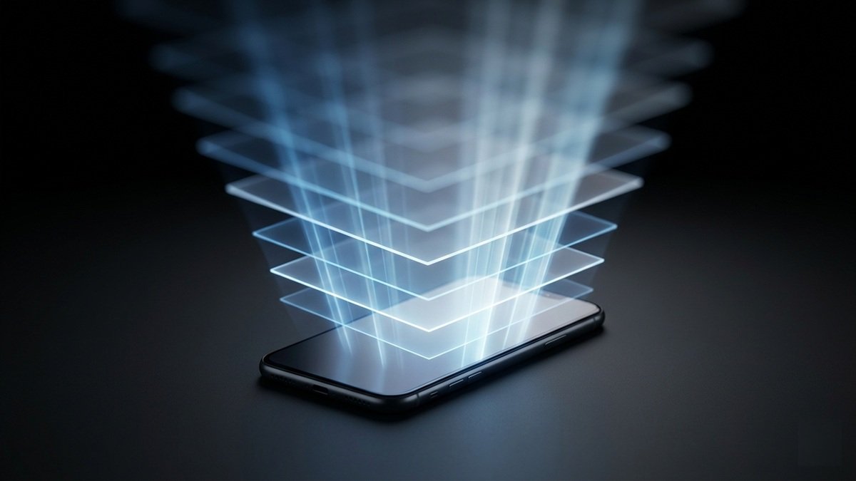 Samsung smartphone display technology concept