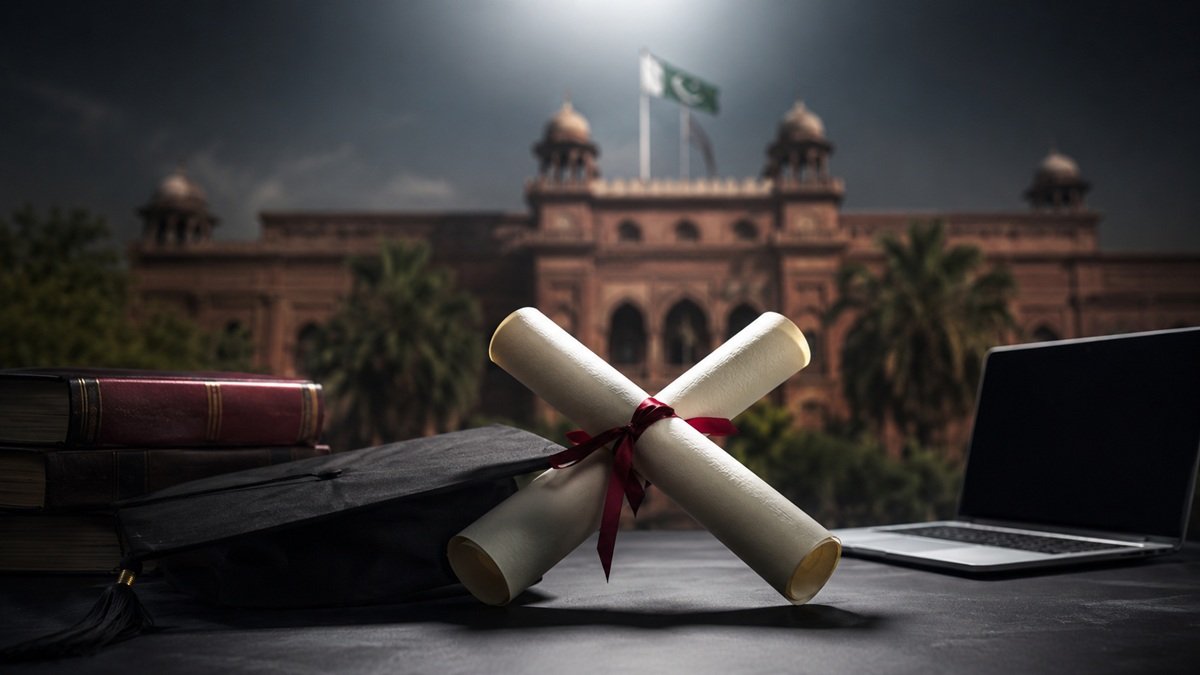 Pakistani university students under HEC new rule allowing two degrees at the same time