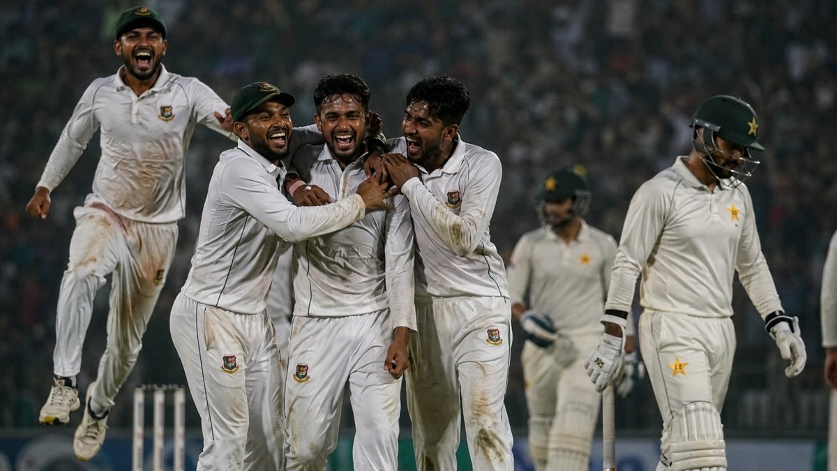 Cricket Test match in Asia