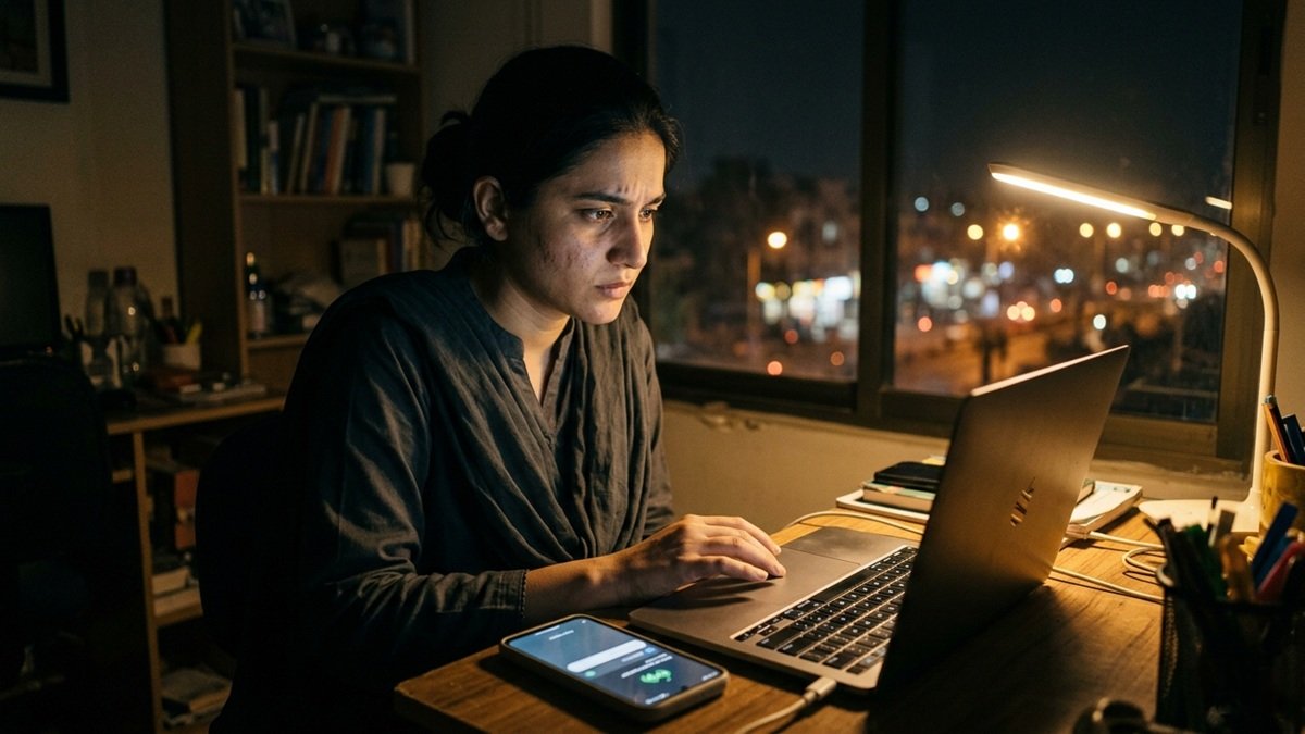 Why More Pakistani Freelancers Now Depend on AI Tools in 2026 Freelancer designing graphics with Canva AI