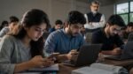 Pakistani students using free AI apps like ChatGPT and Gemini for study help and exam preparation in 2026