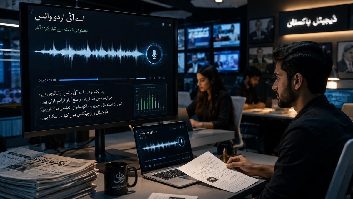 Top Urdu AI voice generators being used by Pakistani creators for news videos and social media narration in 2026
