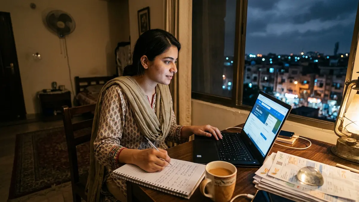 Explained: The 10 Remote Work Platforms Changing How Pakistanis Earn in 2026 Pakistani remote worker using global freelance and remote job platforms in 2026 from a home office setup