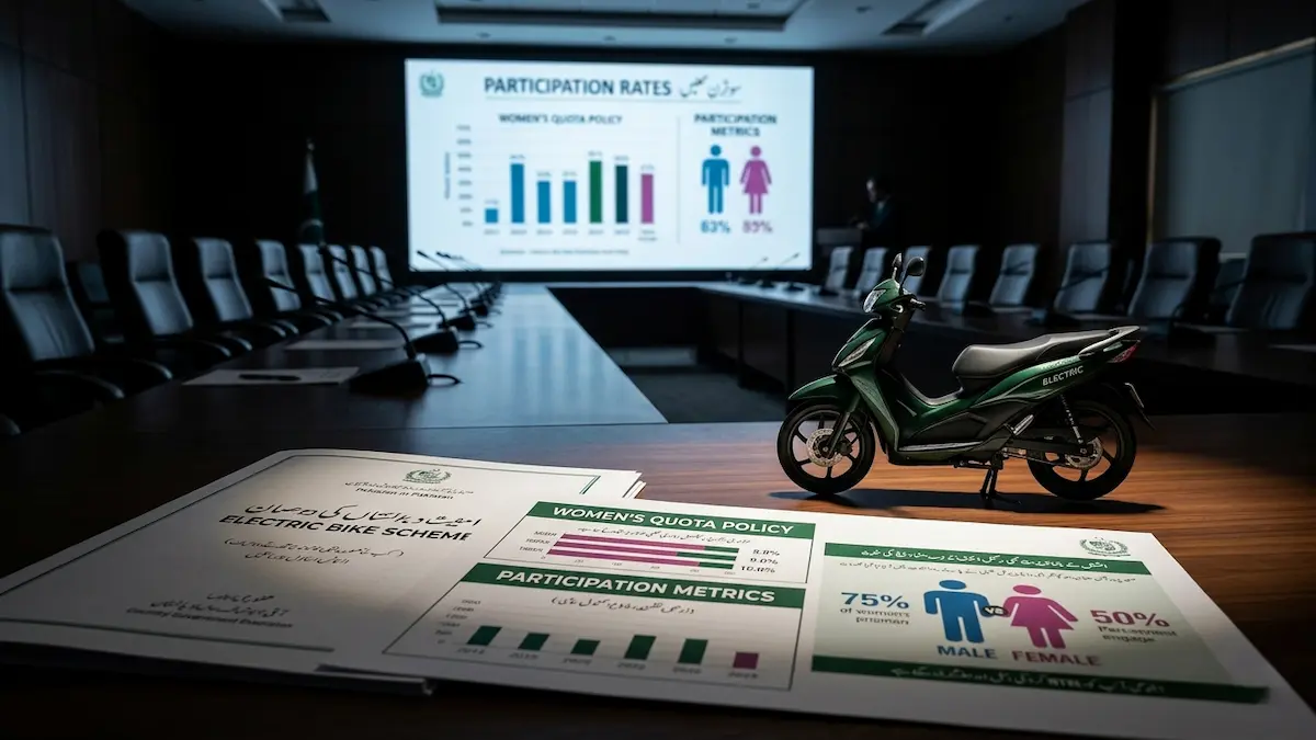 Explained: Why Pakistan's Women E-Bike Quota Faces a Test Women-focused PM Electric Bike Scheme in Pakistan as the 25 percent reserved quota faces participation challenges in 2026