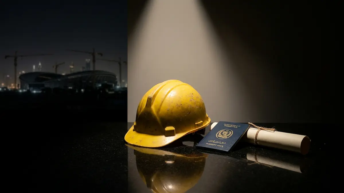 Why Pakistan Is Racing to Train 400,000 Workers for Saudi Arabia's FIFA 2034 Projects Pakistani workers receiving vocational training for Saudi Arabia FIFA 2034 job opportunities