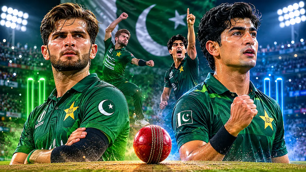 Shaheen Afridi and Naseem Shah comparison as Pakistan's leading fast bowlers in 2026 cricket analysis